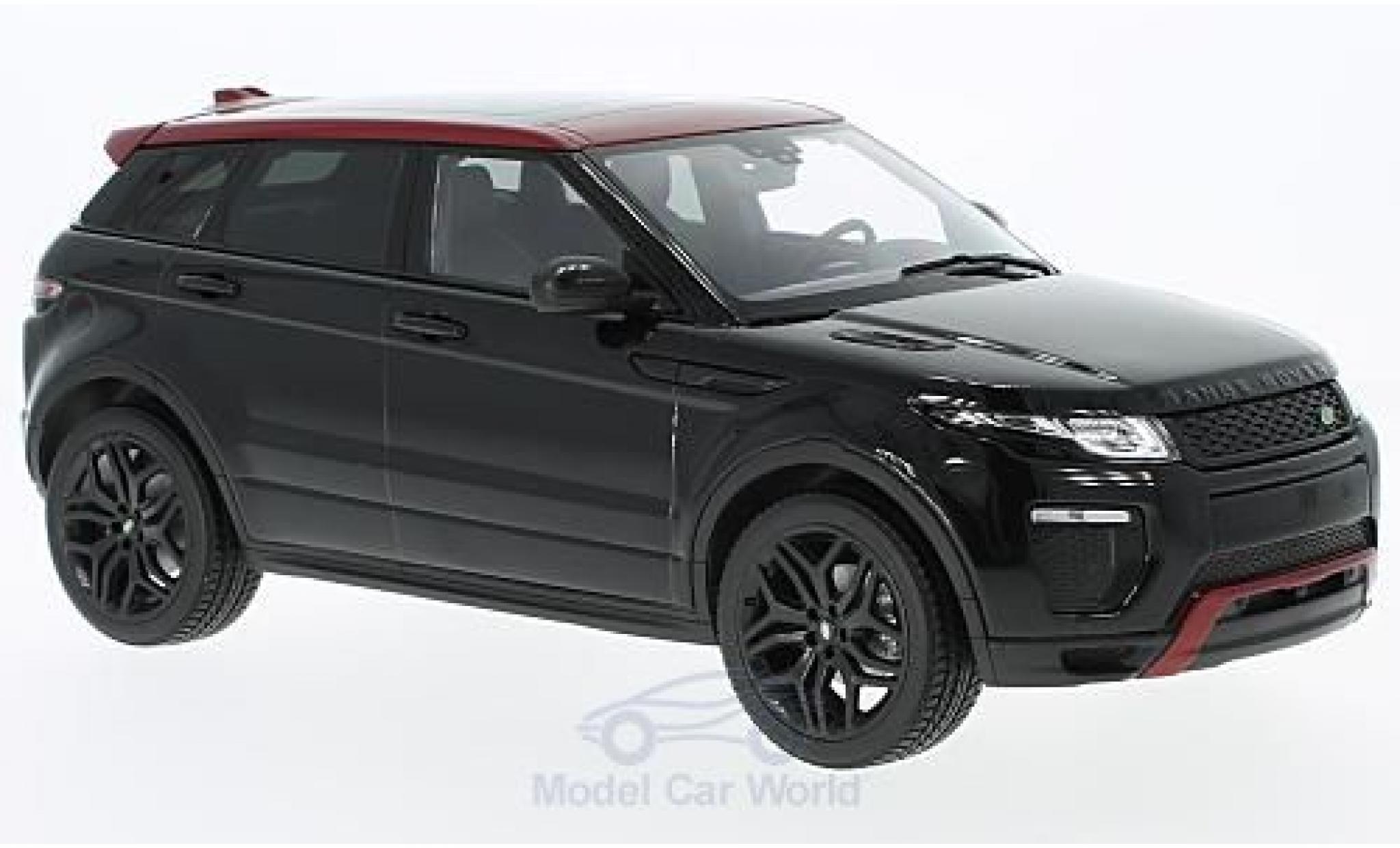 Land Rover Range Rover 1/18 Kyosho Evoque HSE Dynamic Lux zwart modelauto