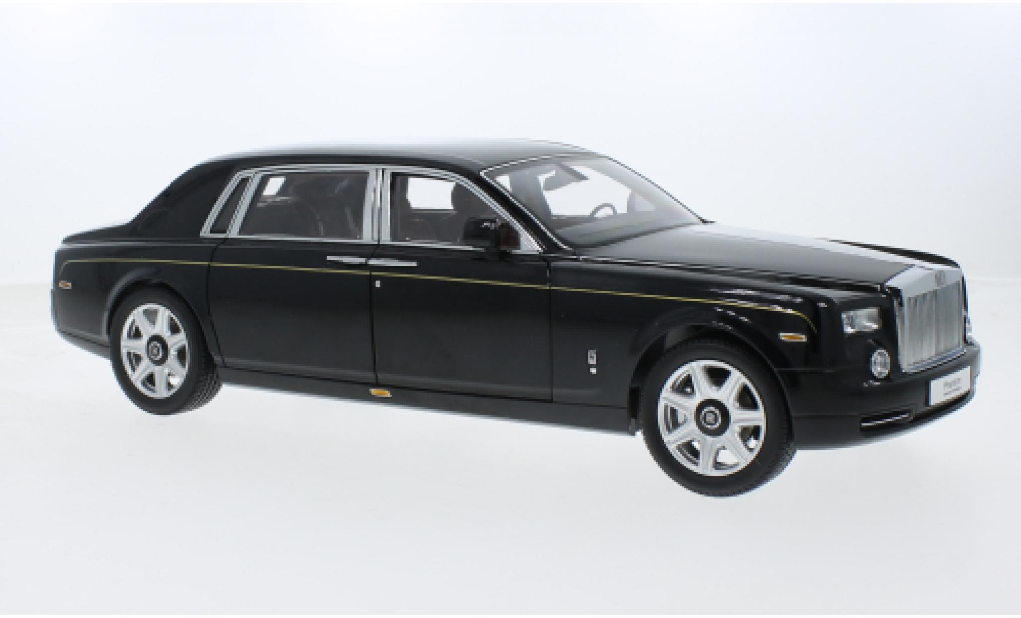 Rolls Royce Phantom 1/18 Kyosho EWB zwart 1:18 modelauto
