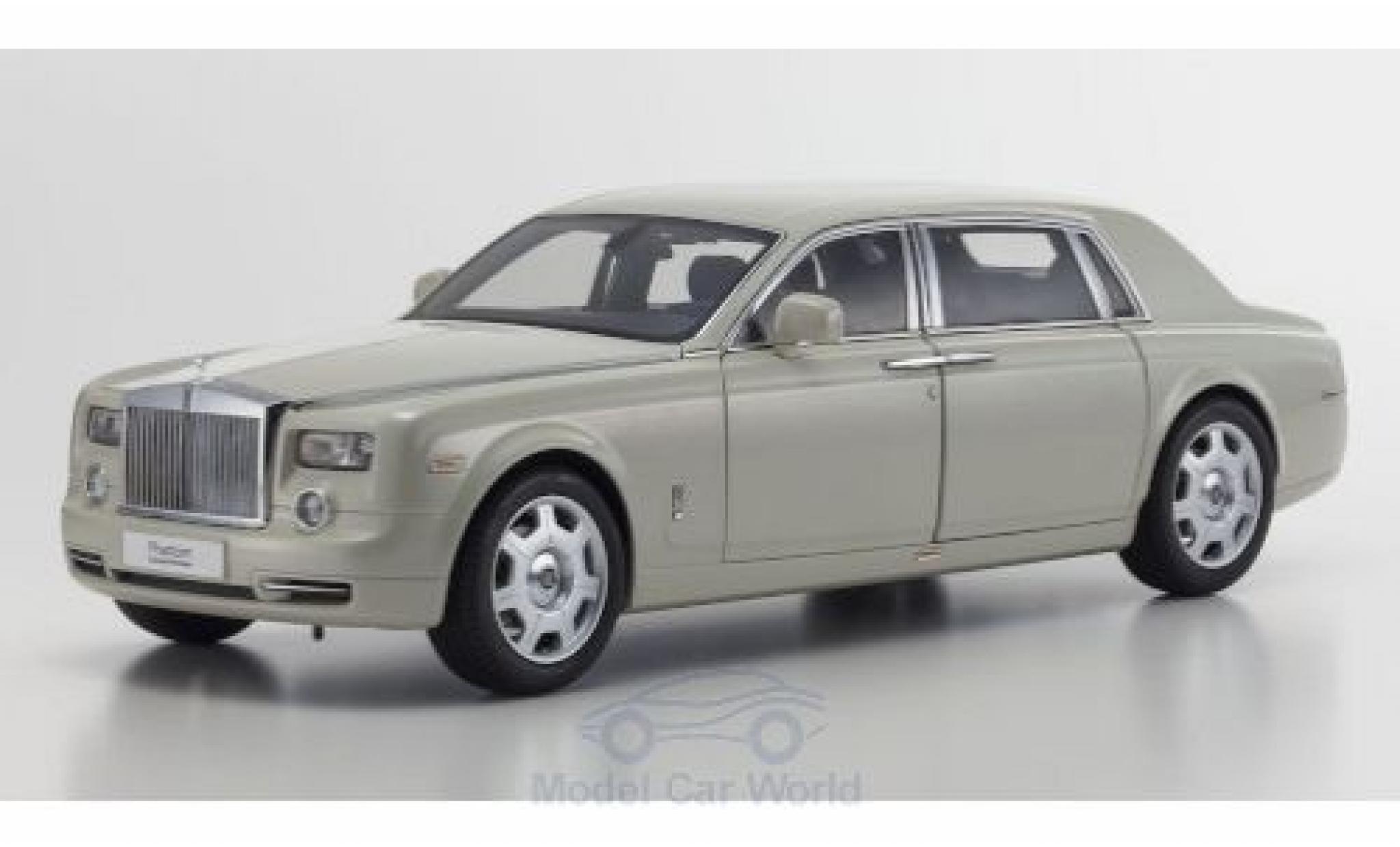Rolls Royce Phantom 1/18 Kyosho EWB wit 2003 modelauto
