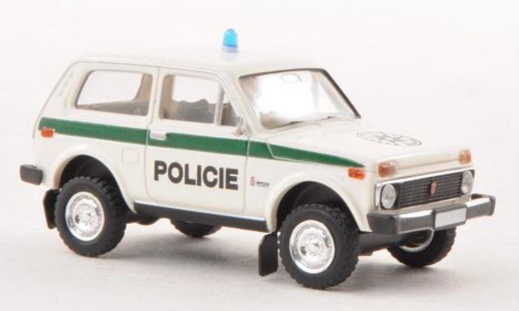 Lada Niva 1/87 Brekina Policie (CZ) modelauto