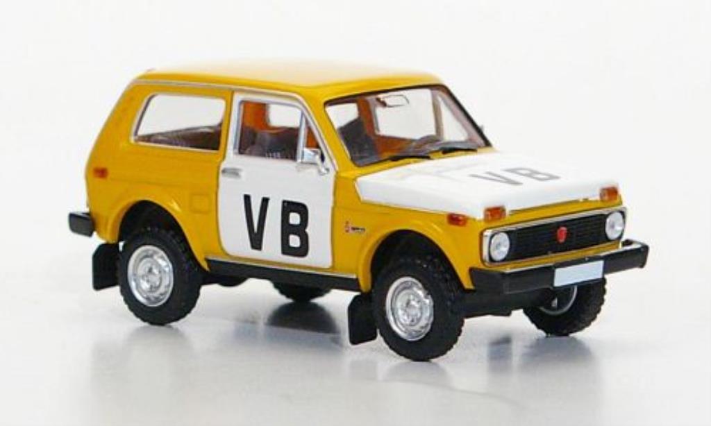 Lada Niva 1/87 Brekina VB Politie (CSSR) modelauto