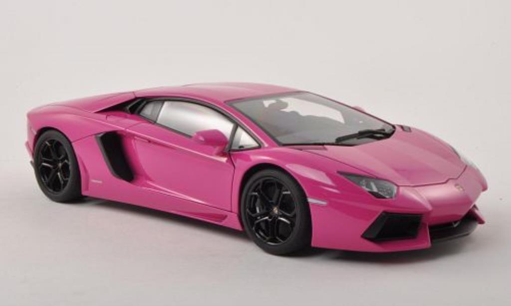 Lamborghini Aventador LP700-4 1/18 Autoart LP700-4 pink modelauto