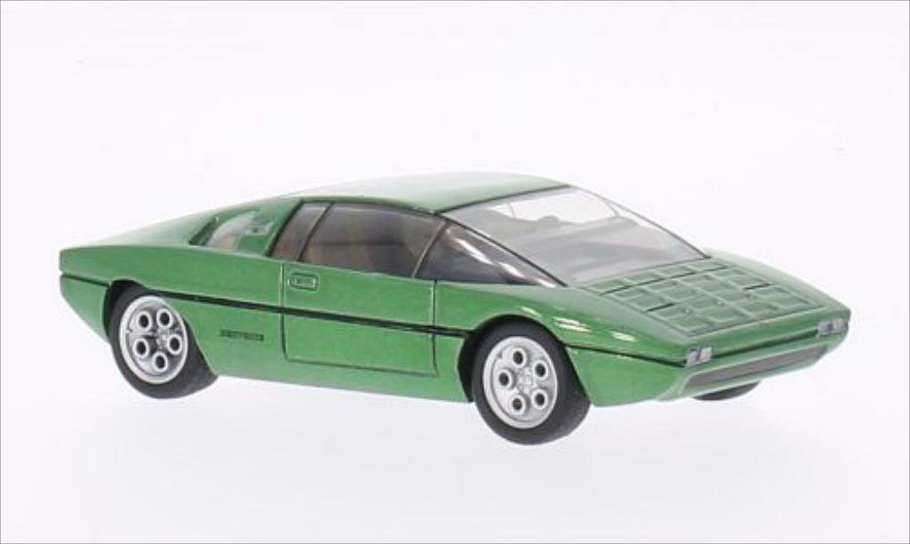 Lamborghini Bravo 1/43 WhiteBox metallic grun 1974 modelauto