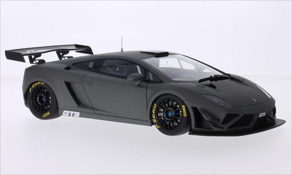 Lamborghini Gallardo 1/18 Autoart GT3 FL2 matt-grijs 2013 modelauto