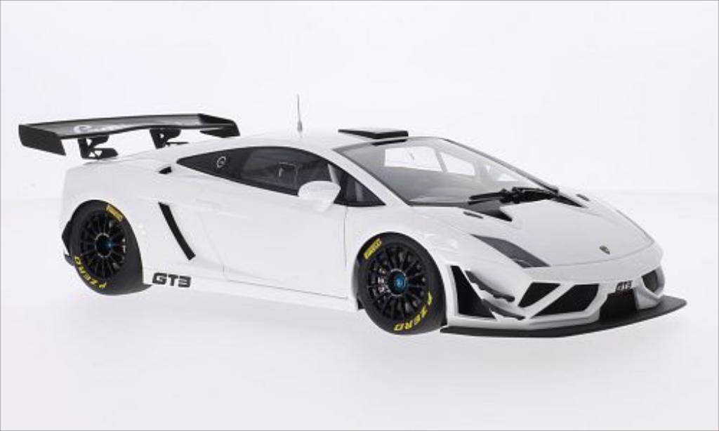 Lamborghini Gallardo 1/18 Autoart GT3 FL2 wit 2013 modelauto