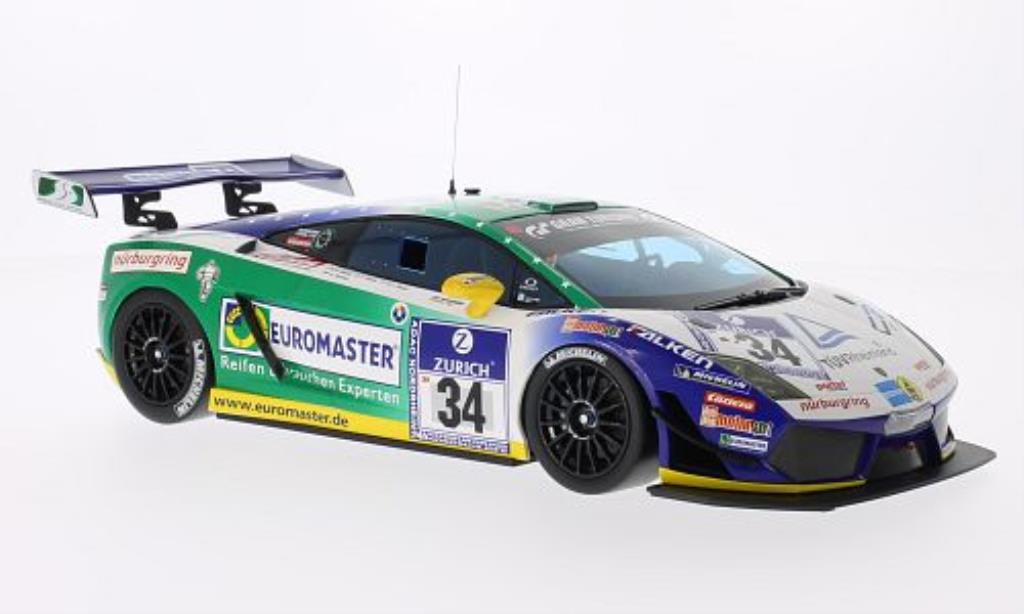 Lamborghini Gallardo 1/18 Minichamps LP 600+ GT3 No.34 Reiter Engineering 24h Nurburgring 2011 modelauto