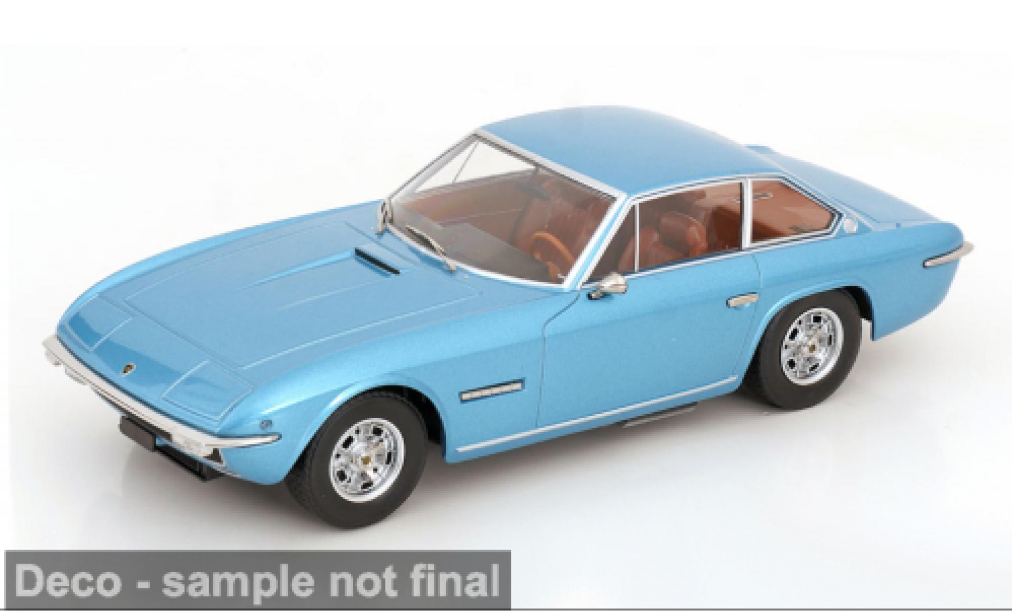 Lamborghini Islero 1/18 KK Scale S blauw 1969 1:18 modelauto