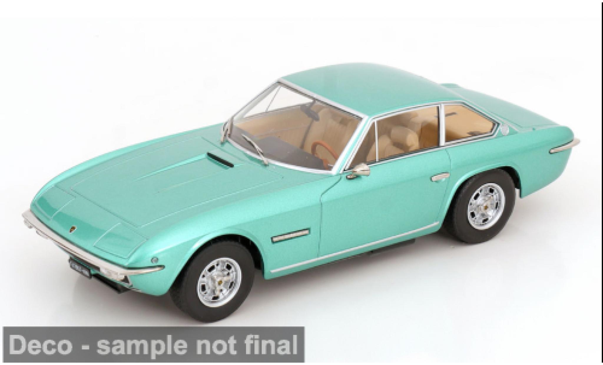 Lamborghini Islero 1/18 KK Scale S turquoise 1969 1:18 modelauto