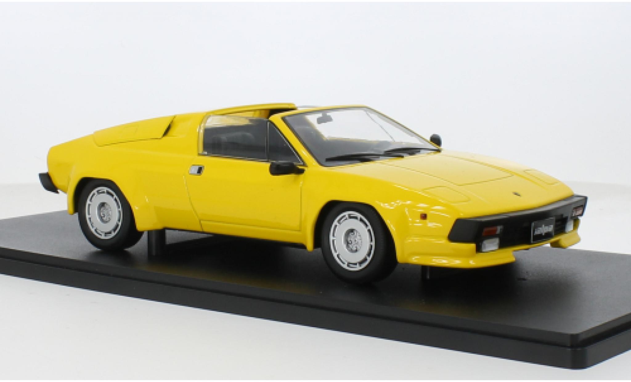 Lamborghini Jalpa 1/18 KK Scale 3500 geel 1:18 modelauto