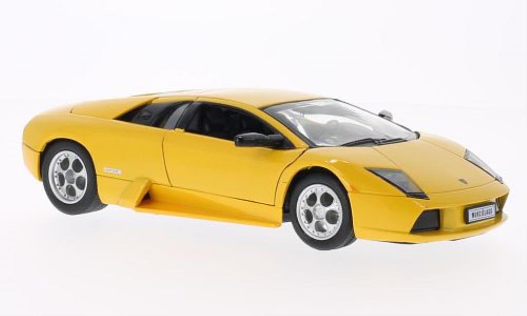 Lamborghini Murcielago 1/24 Welly geel modelauto