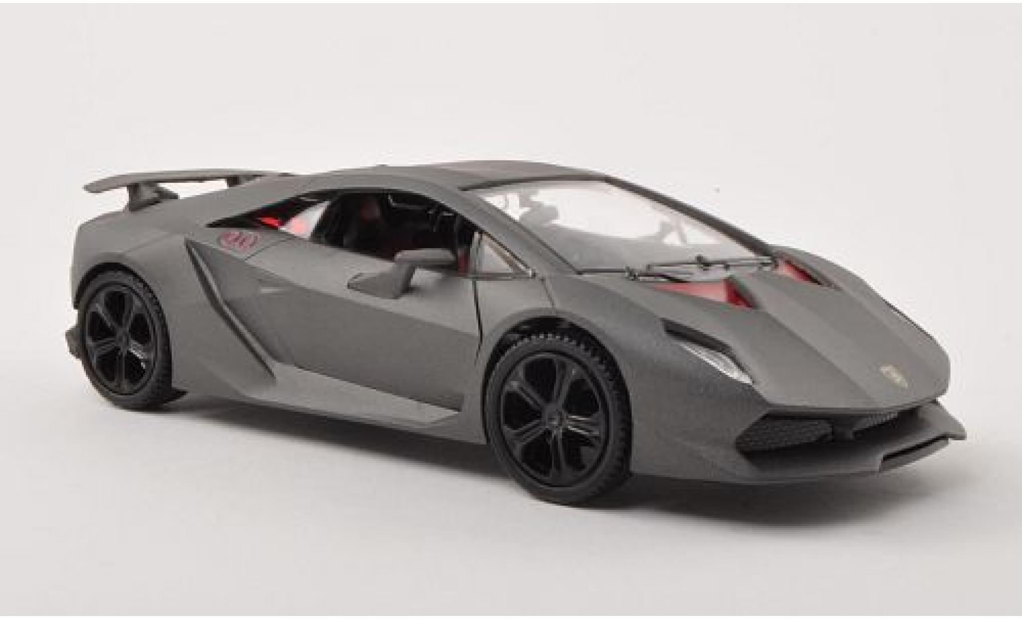 Lamborghini Sesto Elemento 1/24 Motormax grijs 1:24 modelauto