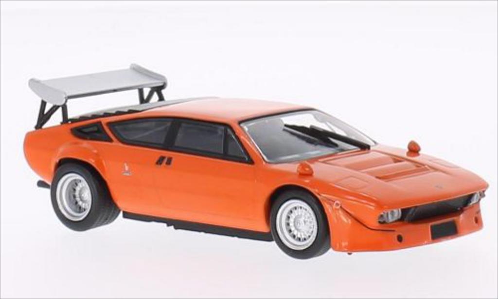 Lamborghini Urraco 1/43 WhiteBox Rally (Bob Wallace) oranje 1974 modelauto