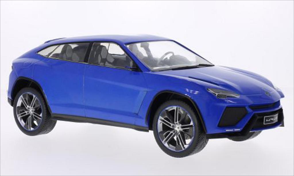 Lamborghini Urus 1/18 MCG metallic blauw 2012 modelauto