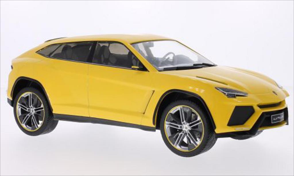 Lamborghini Urus 1/18 MCG metallic geel 2012 modelauto