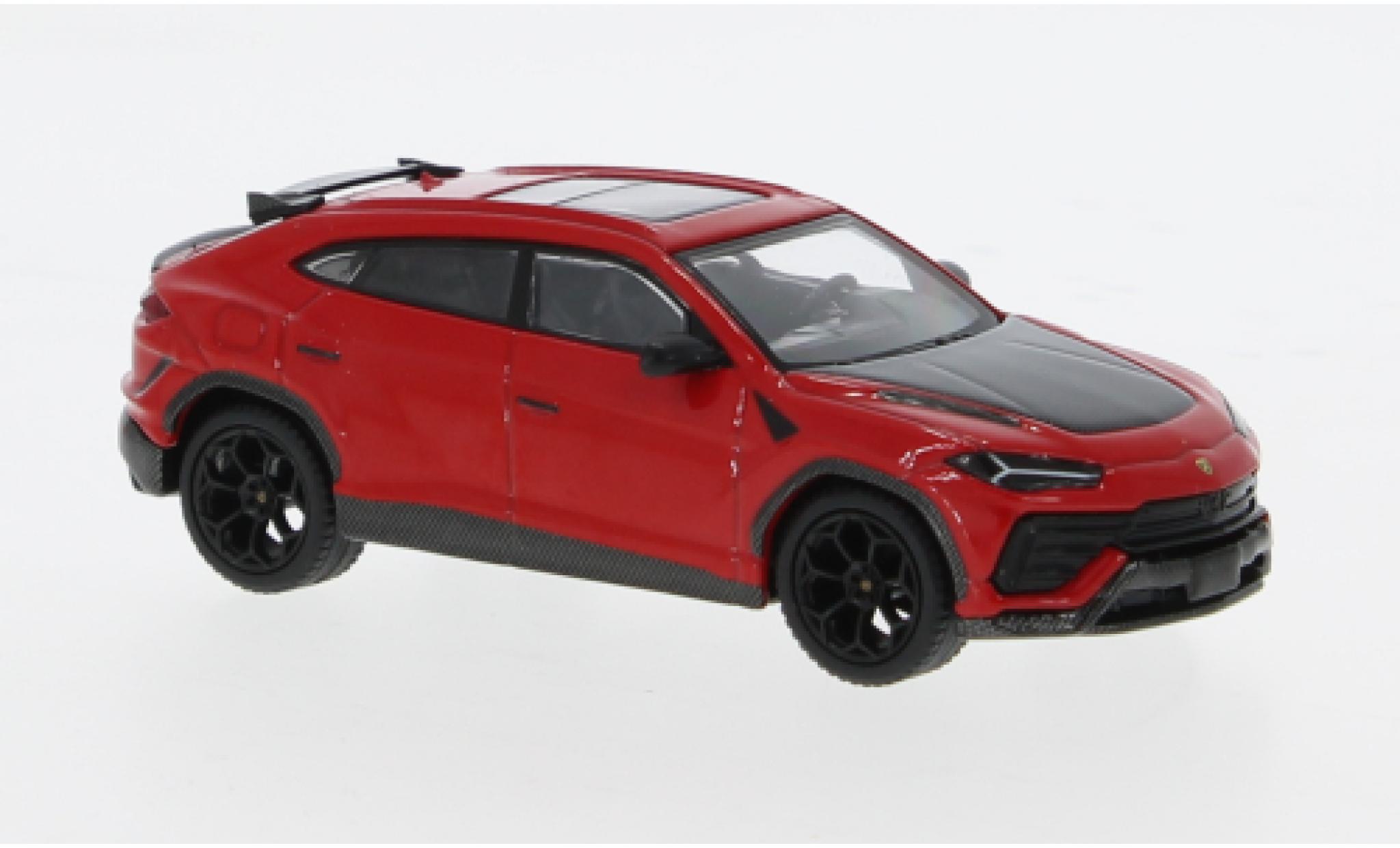 Lamborghini Urus 1/64 Mini GT Performan rood 1:64 modelauto