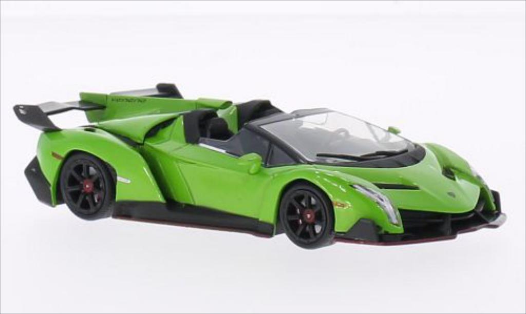 Lamborghini Veneno 1/43 WhiteBox Roadster grun 2013 modelauto