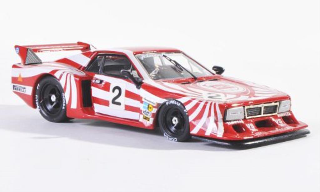 Lancia Beta 1/43 Best Monte Carlo No.2 Mugello 1980 /W.Rohrl modelauto
