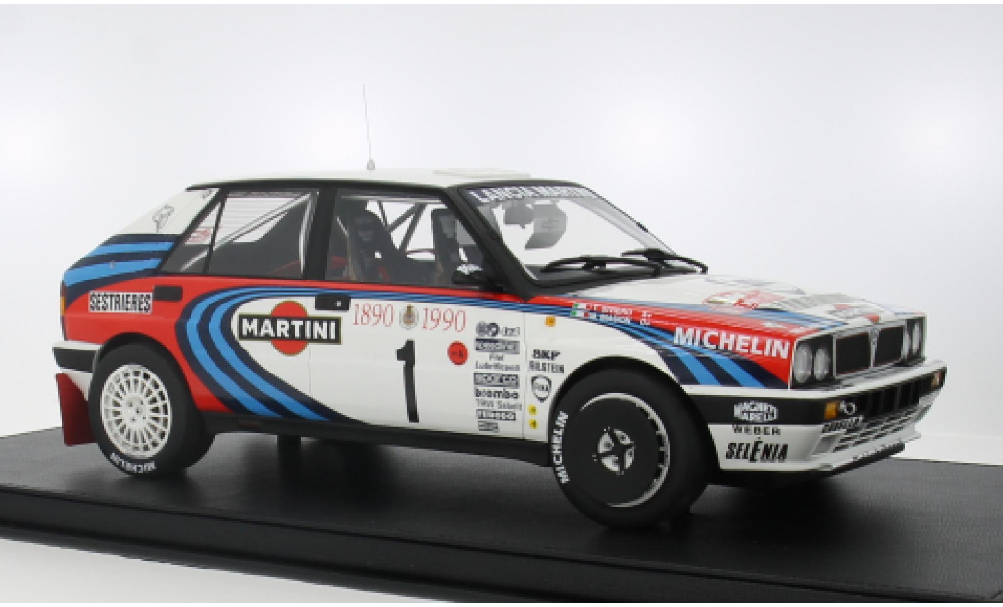 Lancia Delta 1/12 Topmarques Collectibles 16V Integrale #1 M.Biasion/T.Siviero 1:12 modelauto