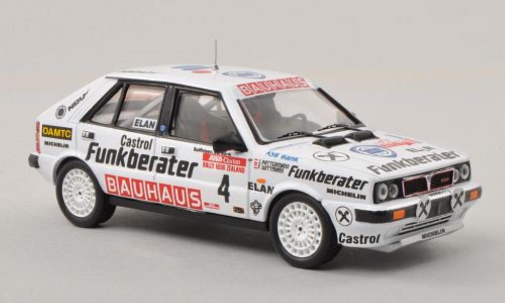 Lancia Delta 1/43 Trofeu HF 4WD No.4 Funkberater Rally Neuseeland 1987 /J.Pattermann modelauto
