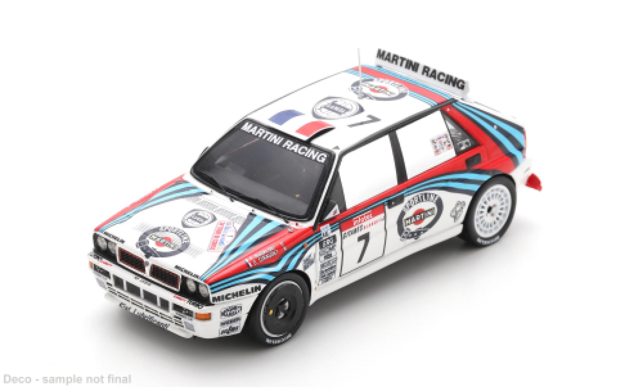 Lancia Delta 1/43 Spark HF integrale EVO Tour de Corse 1992 #7 P.Bugalski/D.Giraudet 1:43 modelauto