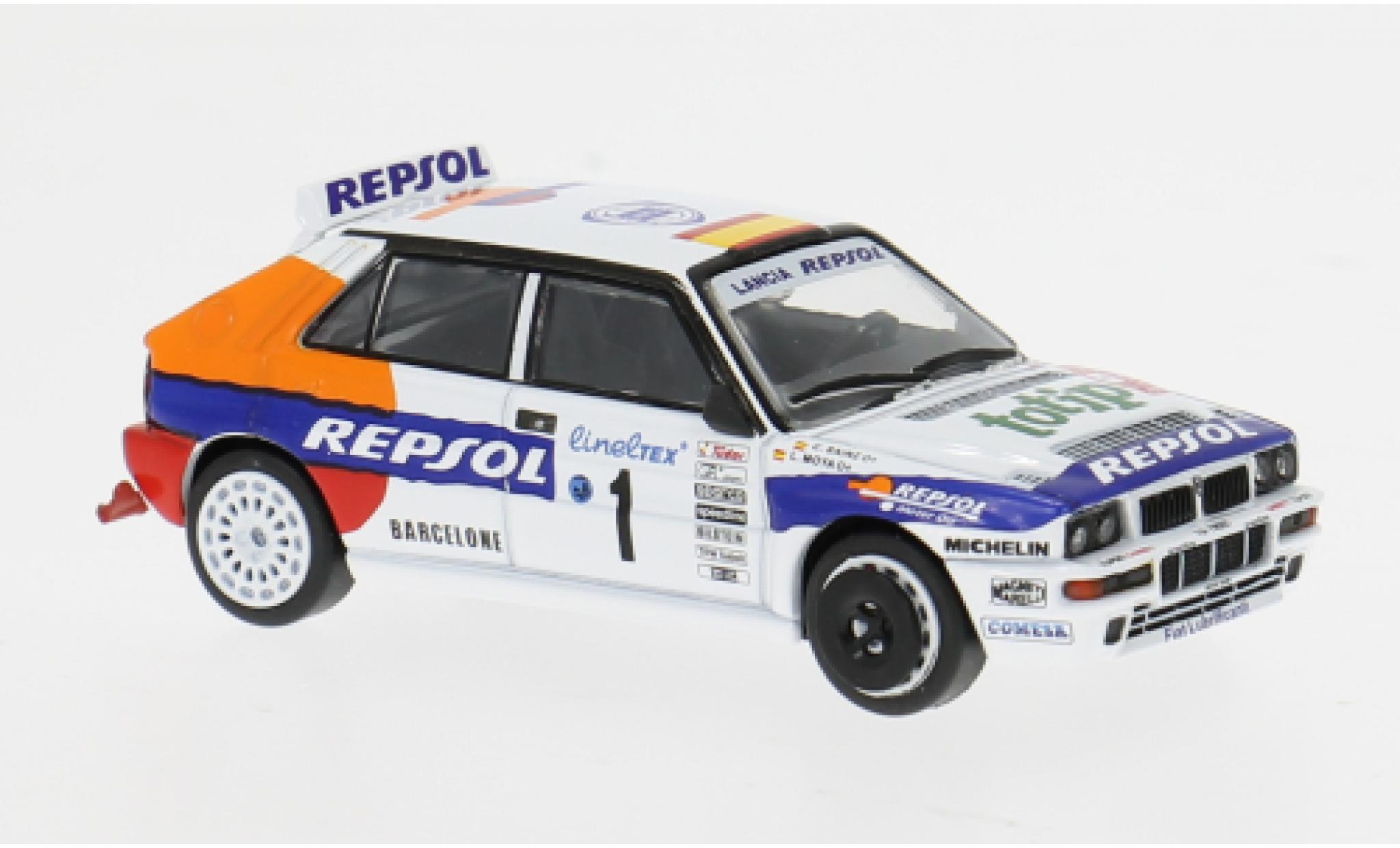 Lancia Delta 1/64 Mini GT HF Integrale Rally Monte Carlo 1993 Jolly Club #1 C.Sainz/L.Moya 1:64 modelauto