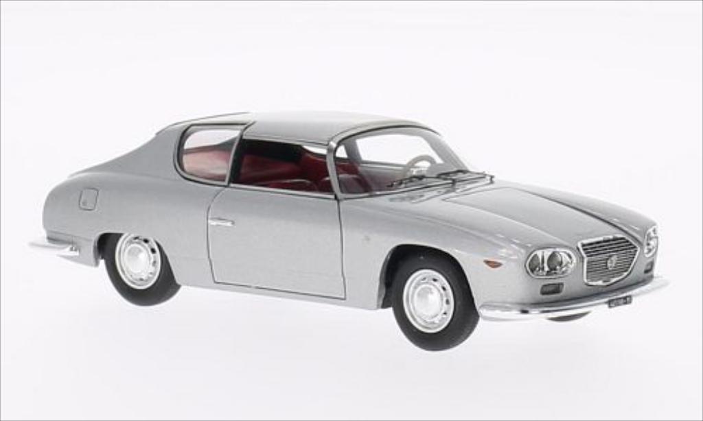 Lancia Flavia 1/43 Neo Sport Zagato grijs 1963 modelauto