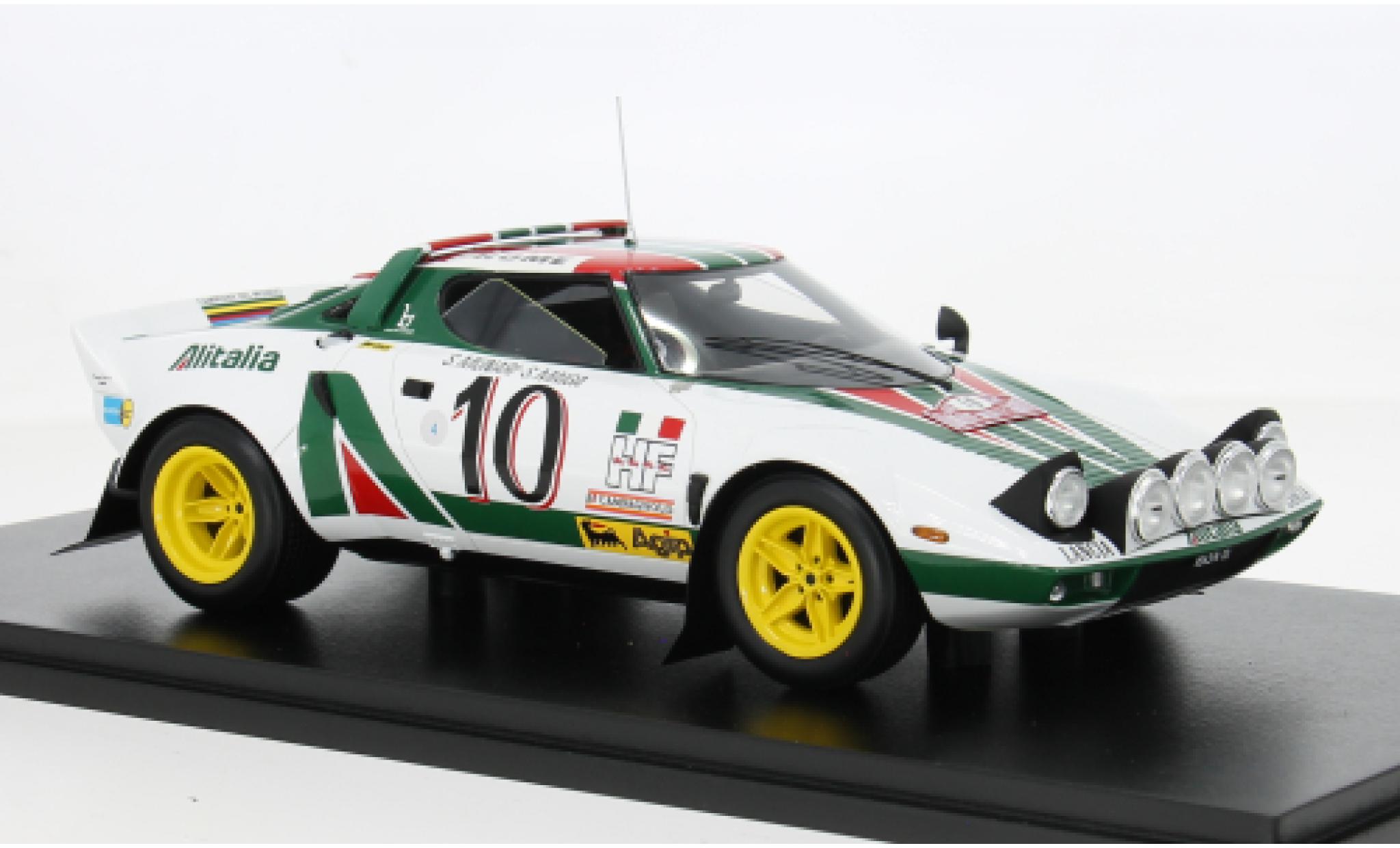 Lancia Stratos 1/18 Spark Rally Monte Carlo 1976 #10 S.Munari/S.Maiga 1:18 modelauto