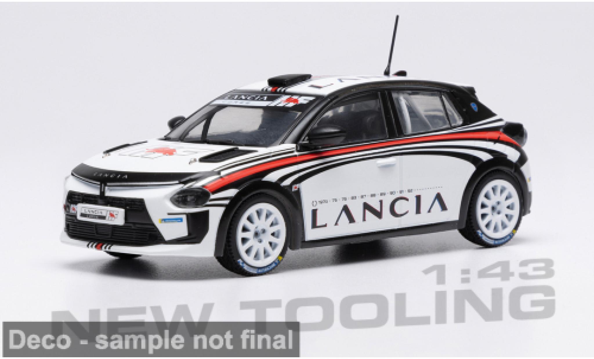 Lancia Ypsilon 1/43 IXO HF Rally4 Test Car 2025 1:43 modelauto