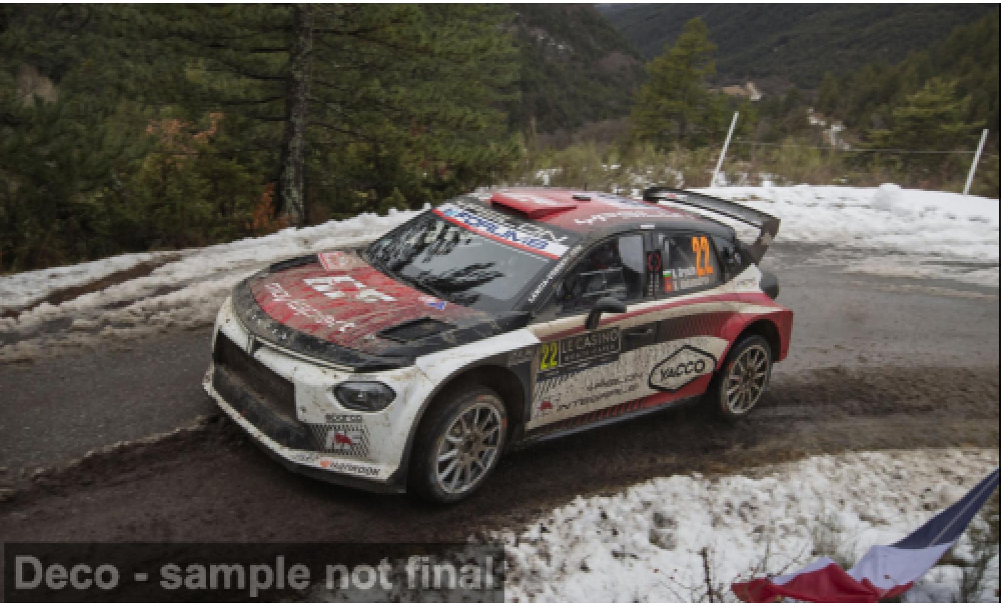 Lancia Ypsilon 1/18 IXO Rally2 HF Integrale Rallye Monte Carlo 2026 #22 N.Gryazin/K.Aleksandrov 1:18 modelauto