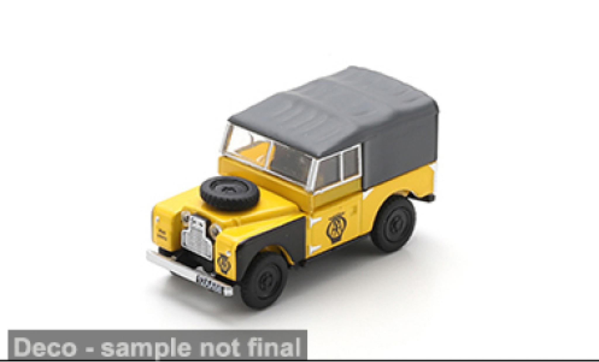 Land Rover 88 1/87 Schuco geel/grijs 1:87 modelauto