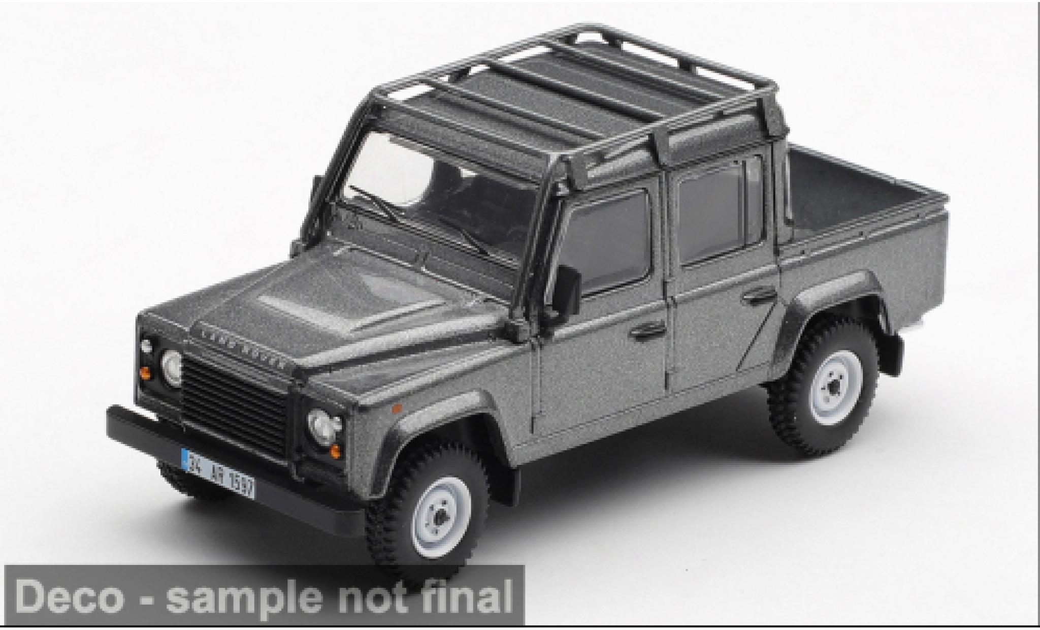 Land Rover Defender 1/64 Mini GT 110 Crew Cab with English Blister Packaging grijs 2012 James Bond 007 &ndash; Skyfall 1:64 modelauto
