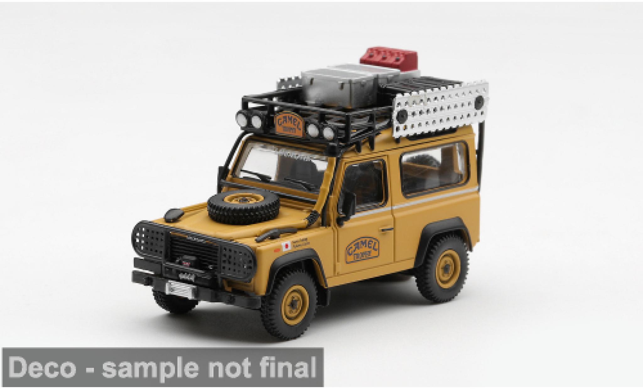 Land Rover Defender 1/64 Mini GT 90 Camel Trophy Camel Trophy Borneo 1985 Camel Trophy Team Japan Camel Trophy 1:64 modelauto