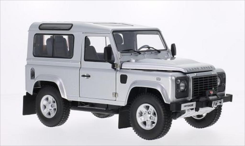 Land Rover Defender 1/18 Kyosho 90 grijs/zwart modelauto