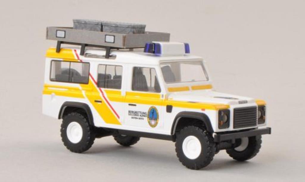 Land Rover Defender 1/87 Busch Bergrettung Sexten (IT) modelauto