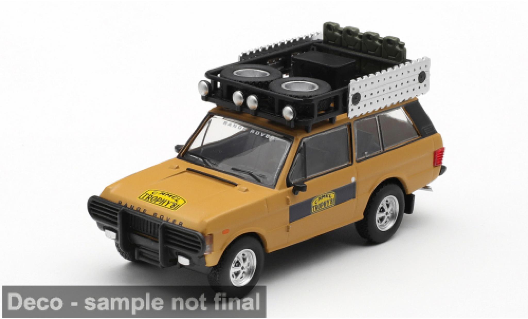 Land Rover Range Rover 1/64 Mini GT Camel Trophy Sumatra 1981 K.Stoppa/A.Valldorf 1:64 modelauto