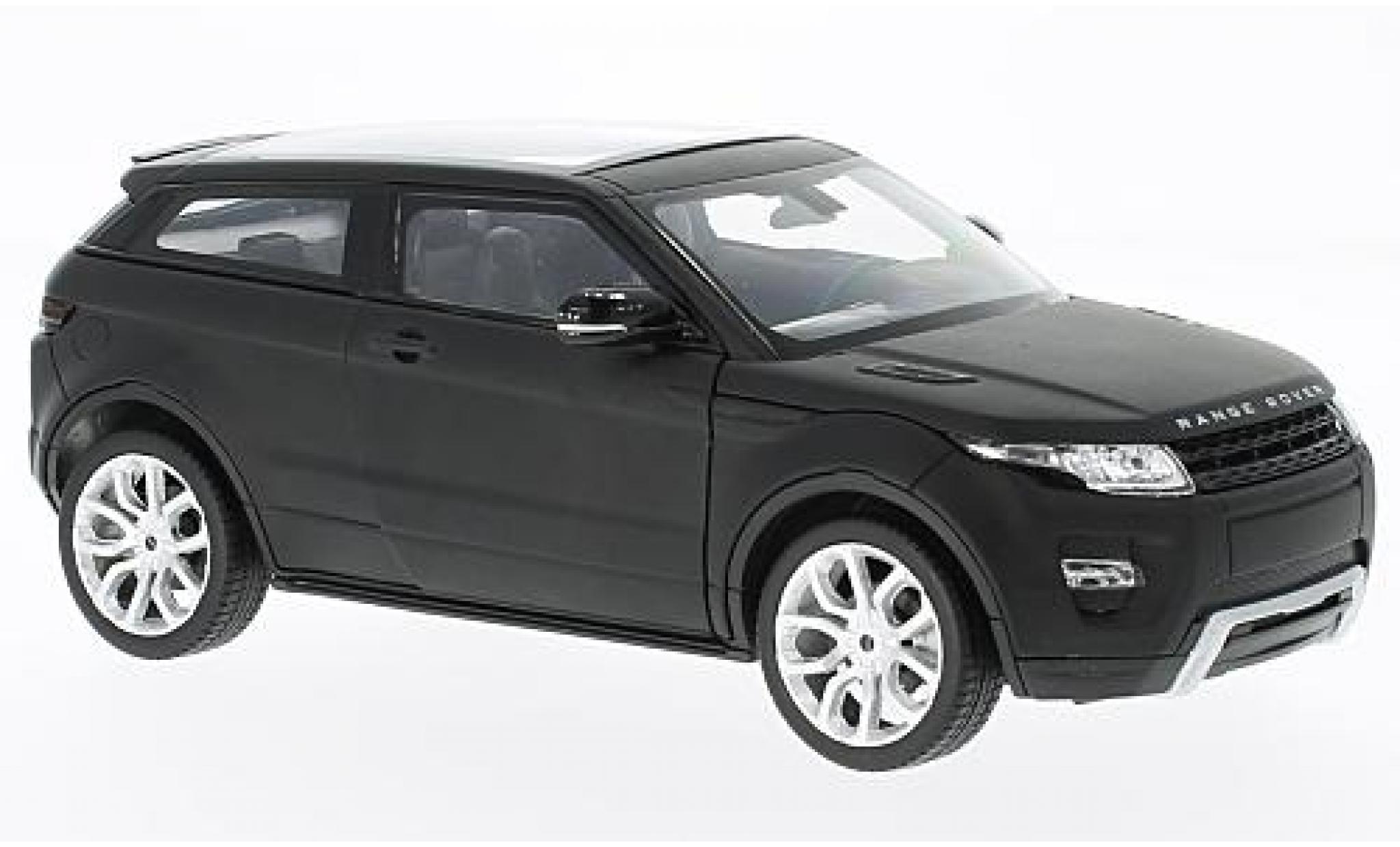 Land Rover Range Rover 1/24 Welly Ev zwart 1:24 modelauto