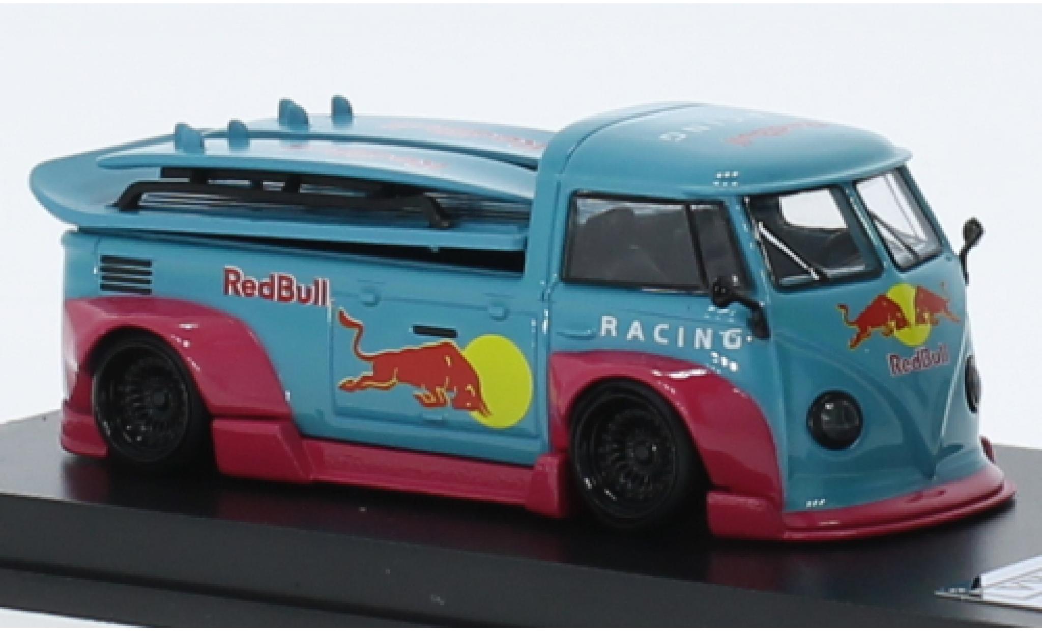 Volkswagen T1 1/64 Lang Feng Model Pick Up RWB Red Bull modelauto