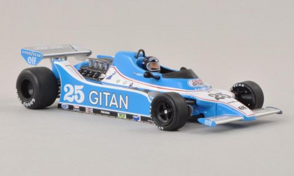 Ligier JS11 1/43 Spark No.25 Gitanes GP Niederlande 1979 modelauto