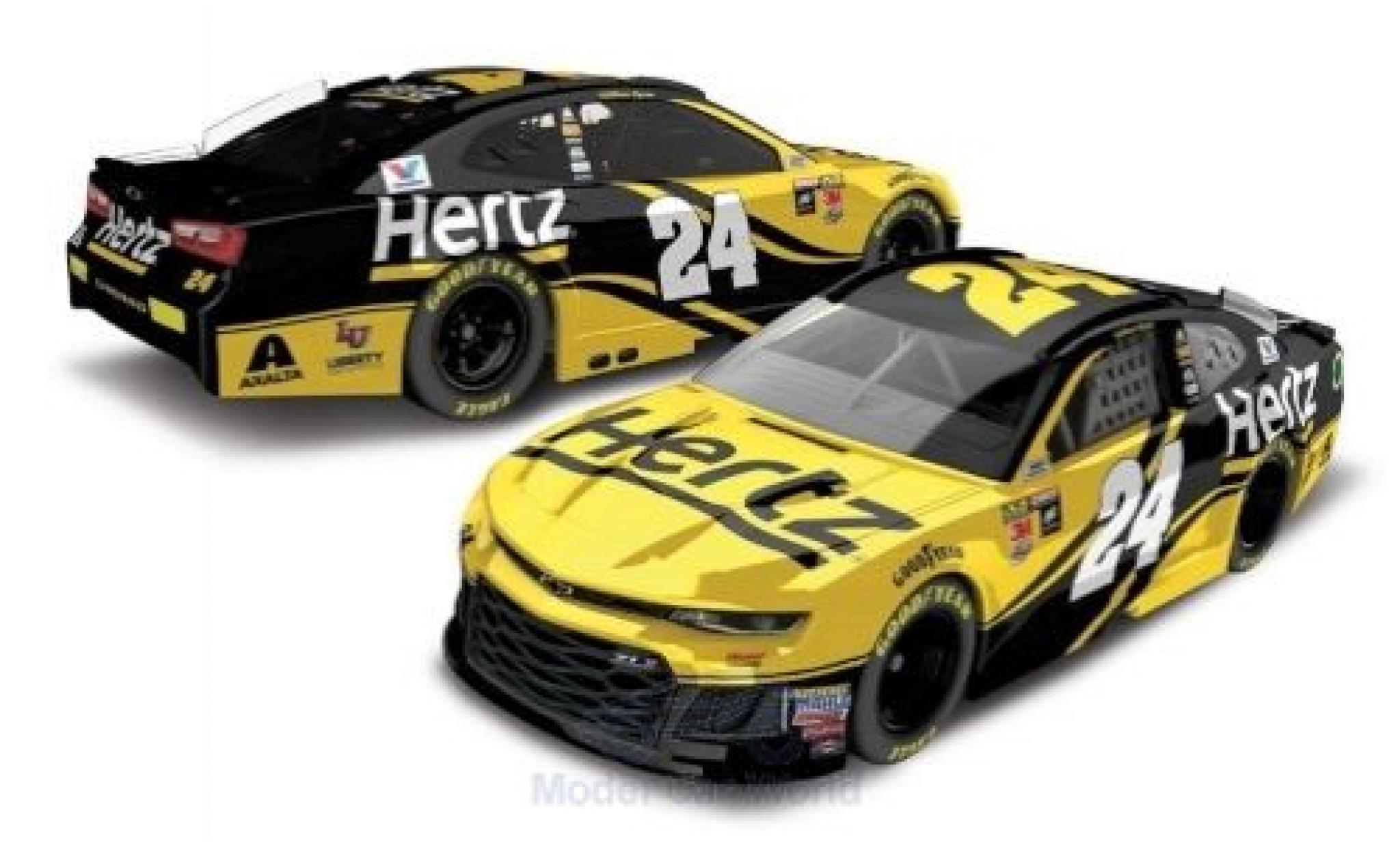 Chevrolet Camaro 1/64 Lionel Racing No.24 Hendrick Motorsport Hertz Nascar 2018 W.Byron modelauto