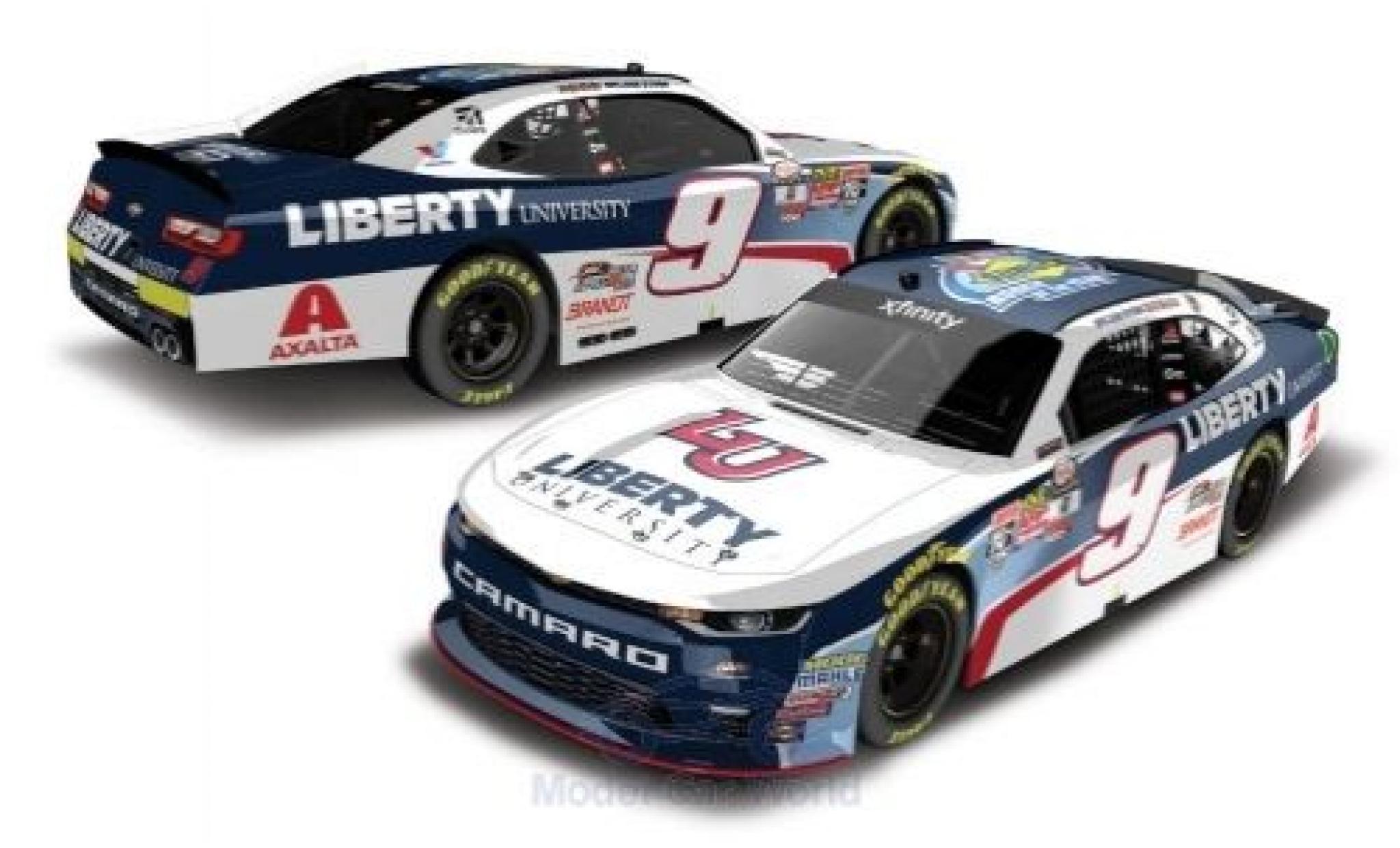 Chevrolet Camaro 1/64 Lionel Racing No.9 Stewart-Haas Racing Liberty University Nascar 2017 Rookie of the Year W.Byron modelauto