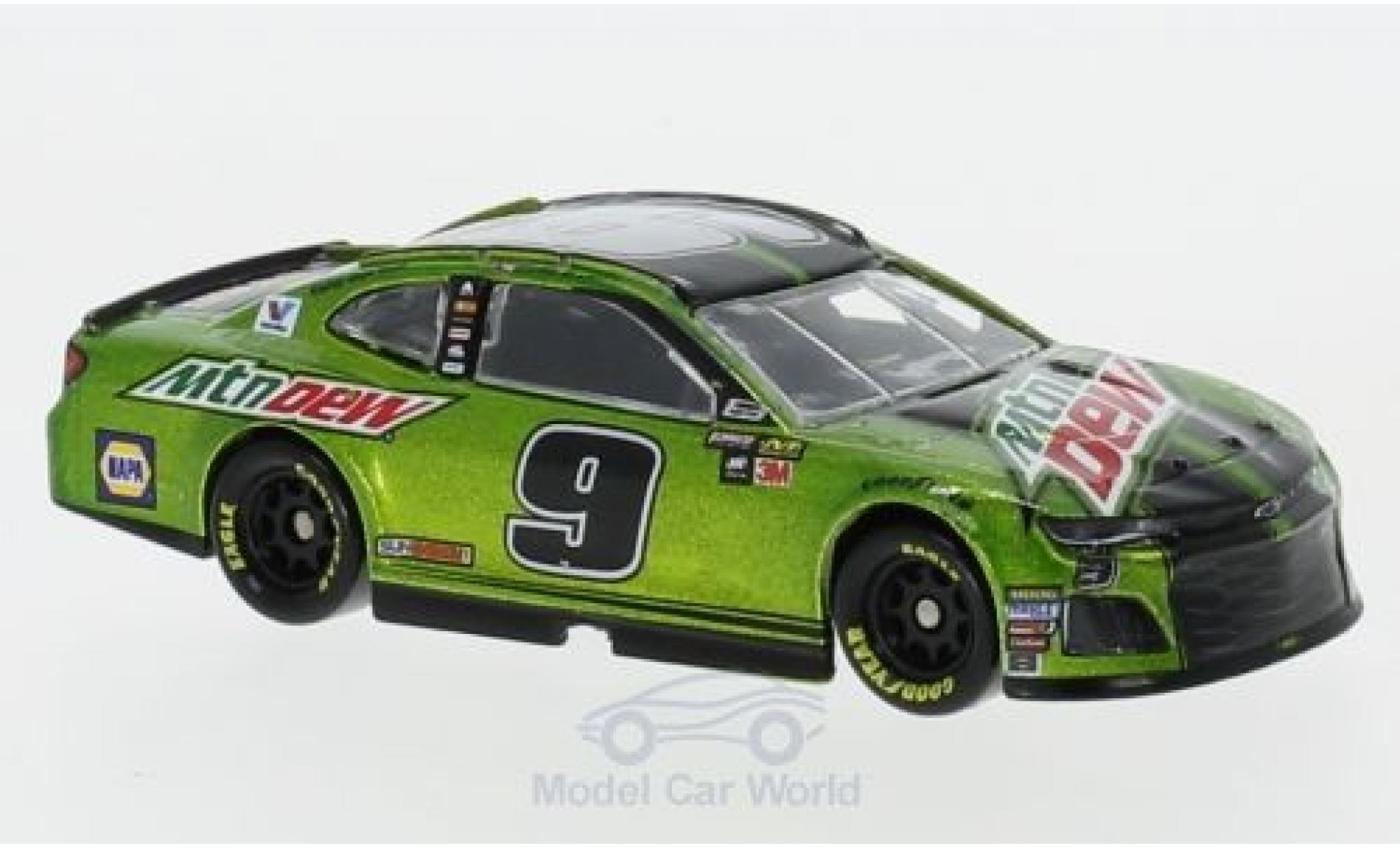 Chevrolet Camaro 1/64 Lionel Racing ZL1 No.9 Hendrick Motorsports Mountain Dew Nascar 2018 C.Elliott modelauto