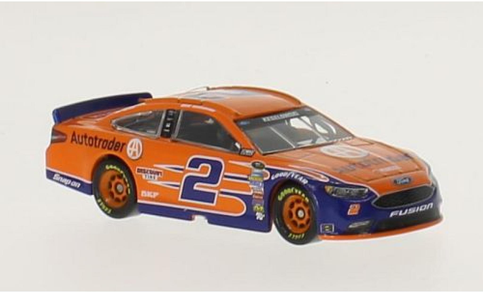 Ford Fusion 1/64 Lionel Racing No.2 Team Penske Autotrader Nascar 2016 B.Keselowski modelauto