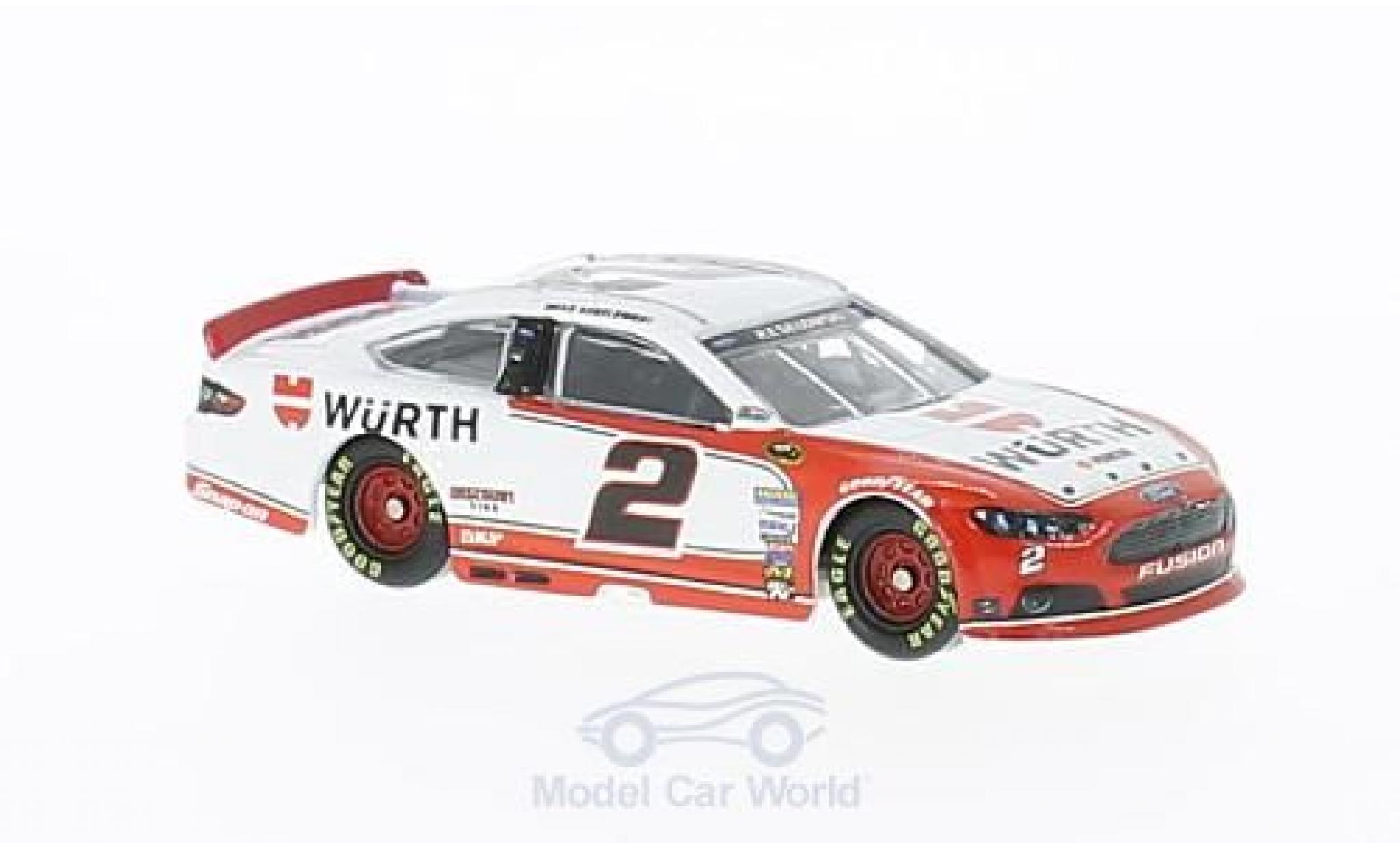 Ford Fusion 1/64 Lionel Racing No.2 Team Penske W&uuml;rth Nascar 2014 B.Keselowski modelauto