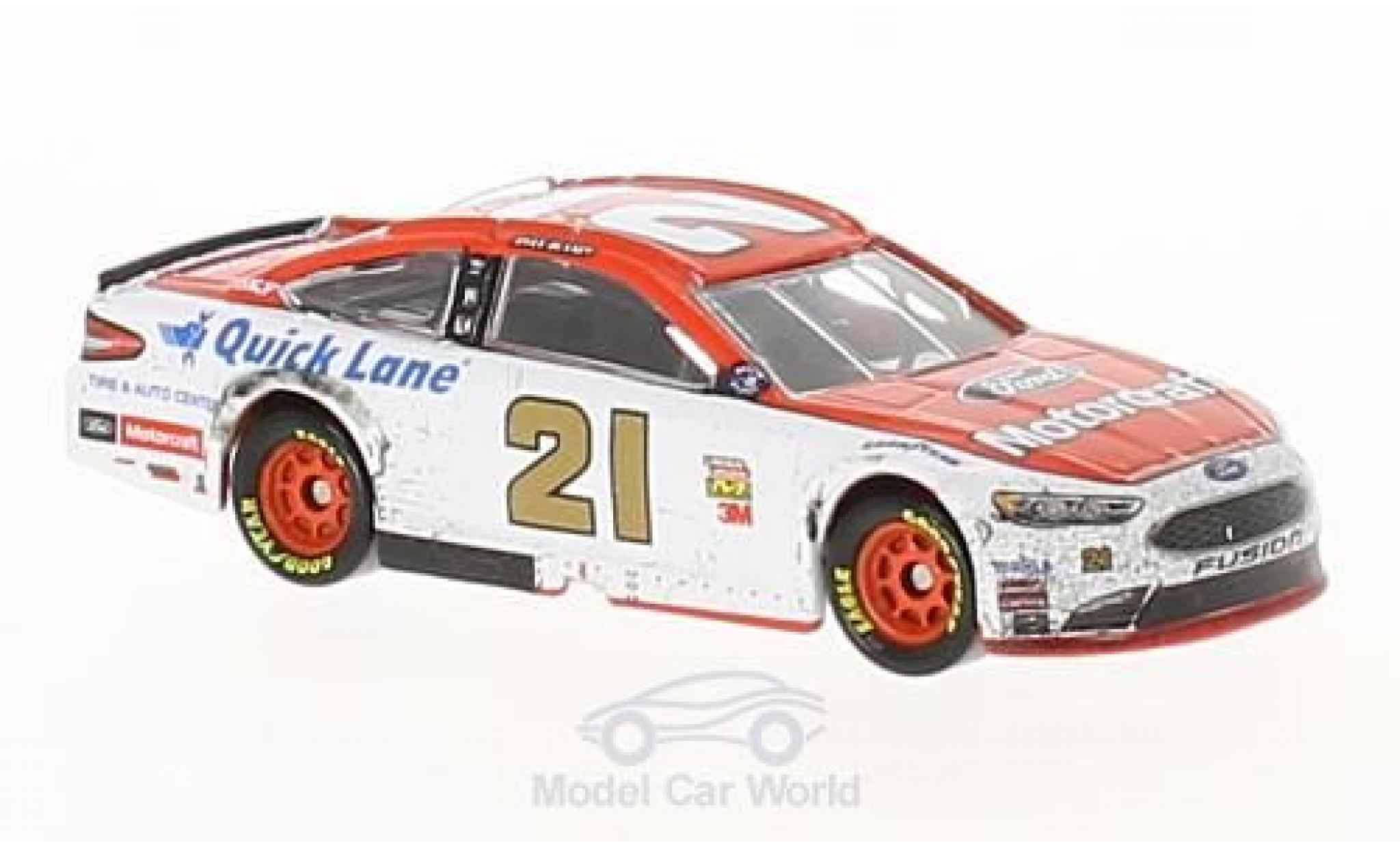 Ford Fusion 1/64 Lionel Racing No.21 Wood 21 Broodhers Motorcraft Pocono Win Nascar 2017 R.Blaney modelauto