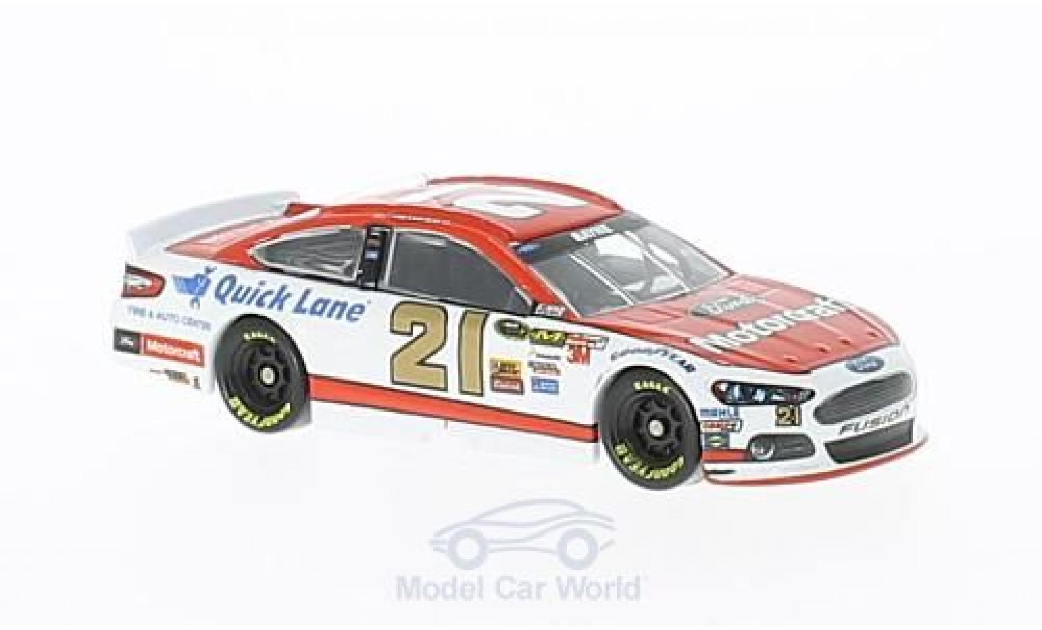 Ford Fusion 1/64 Lionel Racing No.21 wood 21broodhers Motorcraft Nascar 2014 T.Bayne modelauto