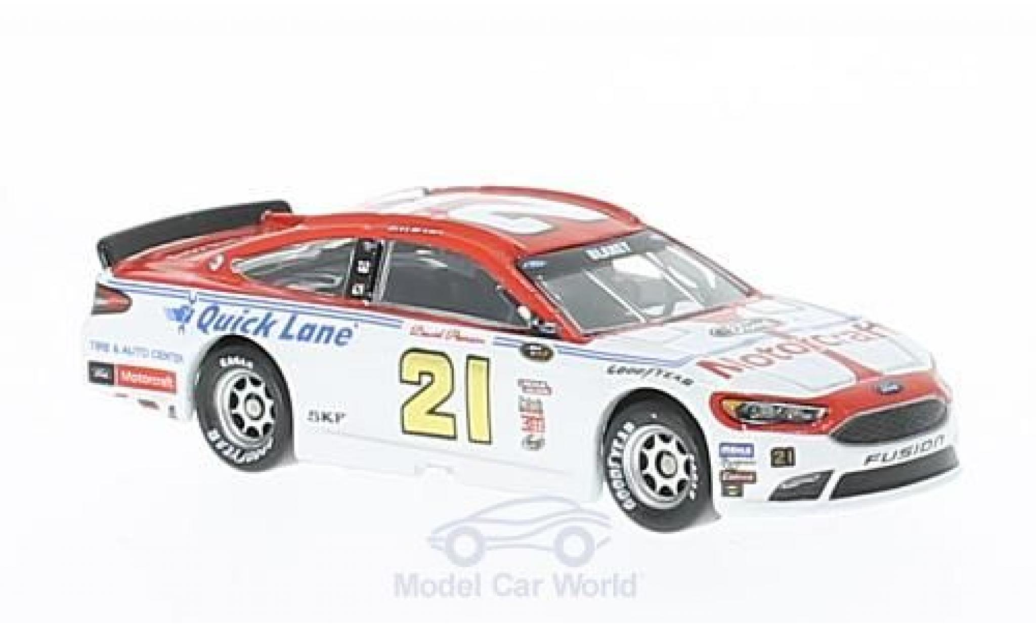 Ford Fusion 1/64 Lionel Racing No.21 Wood Broodhers Motorcraft Darlington Nascar 2016 R.Blaney ohne Vitrine modelauto
