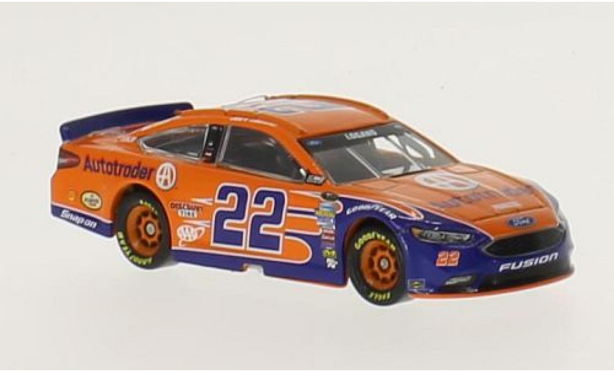 Ford Fusion 1/64 Lionel Racing No.22 Team Penske Autotrader Nascar 2016 J.Logano modelauto