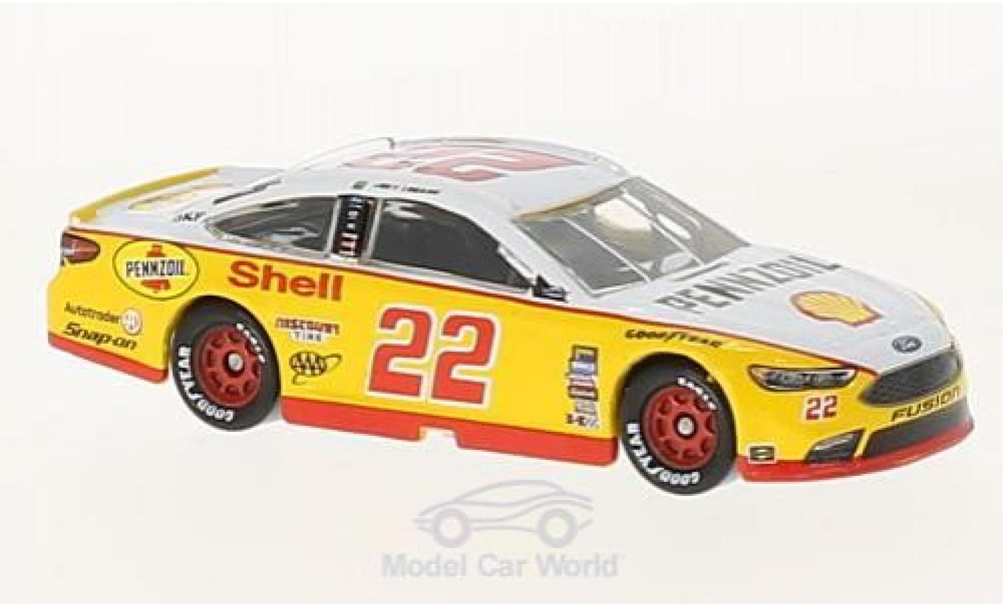 Ford Fusion 1/64 Lionel Racing No.22 Team Penske S Darlington Nascar 2017 J.Logano ohne Vitrine modelauto