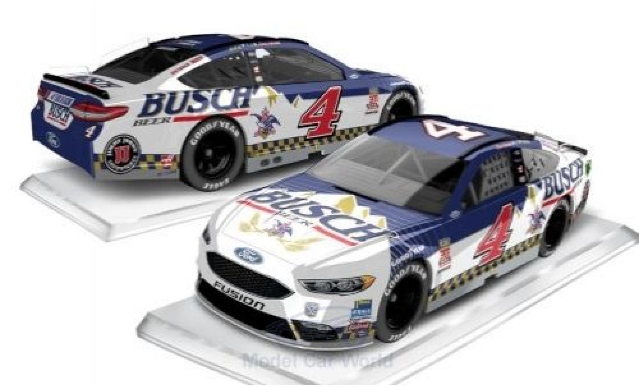 Ford Fusion 1/64 Lionel Racing No.4 Stewart-Haas Racing Busch Beer Nascar 2018 K.Harvick modelauto