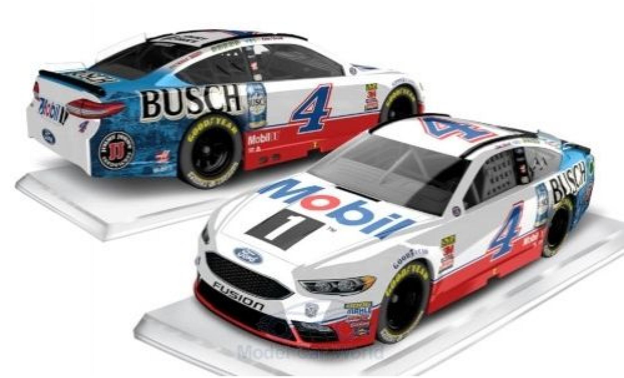 Ford Fusion 1/64 Lionel Racing No.4 Stewart-Haas Racing Mobil 1 Nascar 2018 K.Harvick modelauto